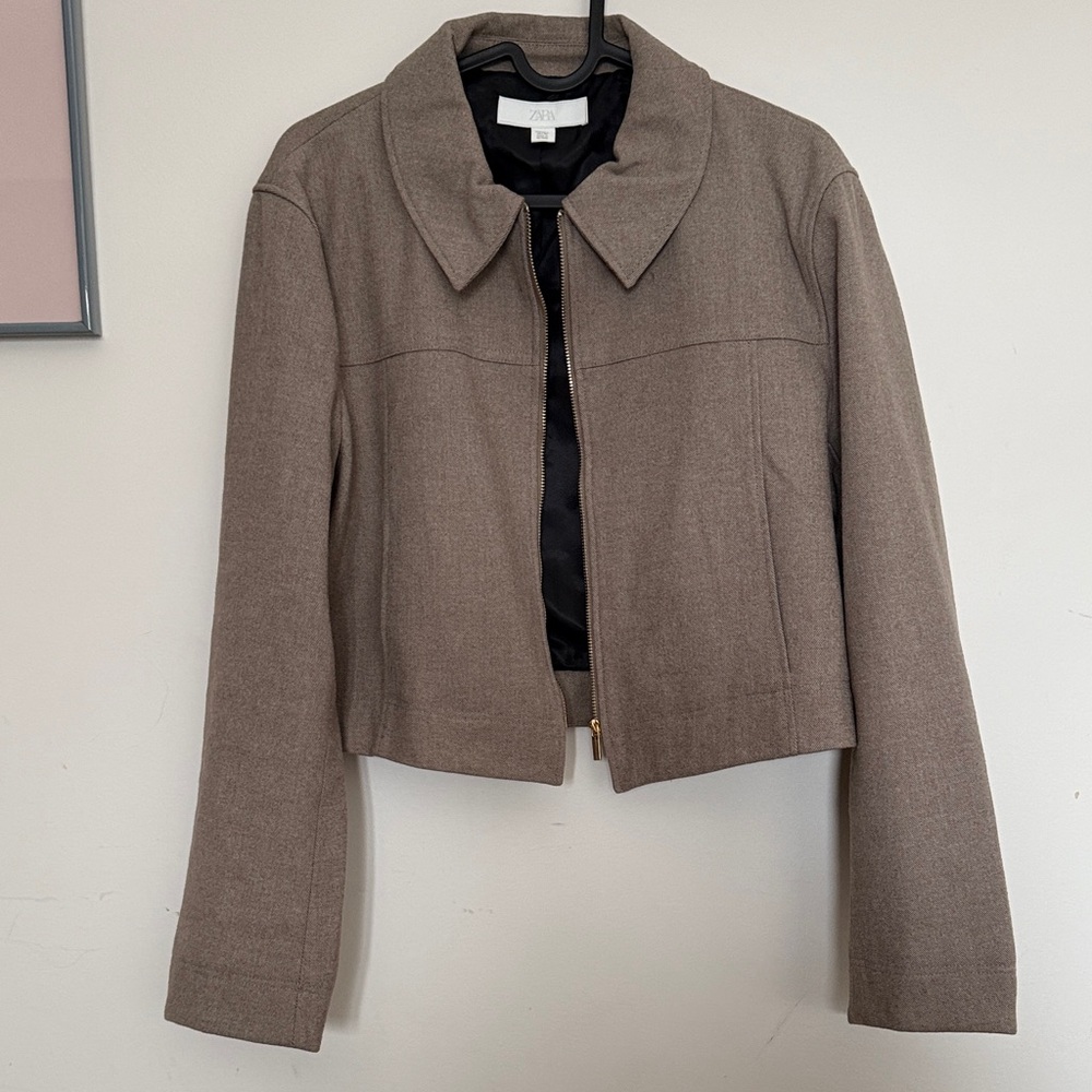 Zara Women's Tan Blazer